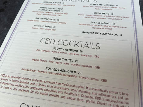 Weed cocktails have the best name